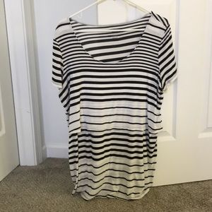 Striped Nursing Top